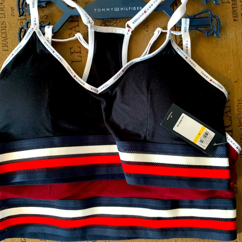 BNWT SET OF TWO TOMMY HILFIGER RIBBED BRAS